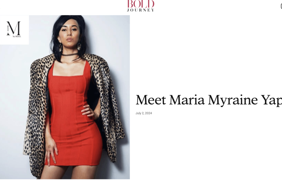 Bold Journey Interview of Maria Myraine